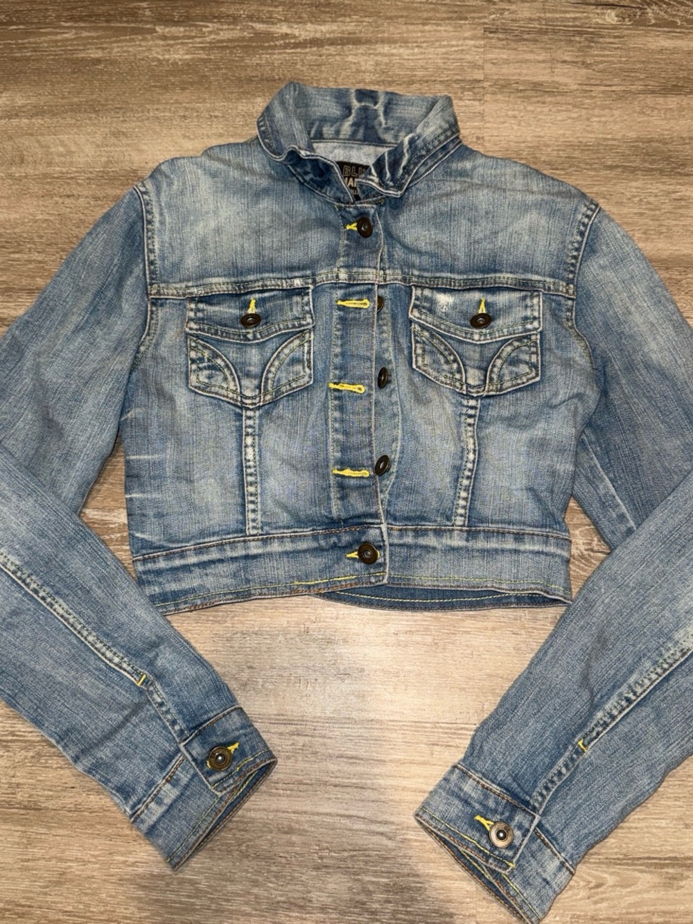 Be Blue Exchange Denim Jacket - Light Blue